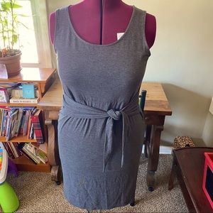 Torrid Fitted Dress Soft Stretch Knit w/ Front Tie